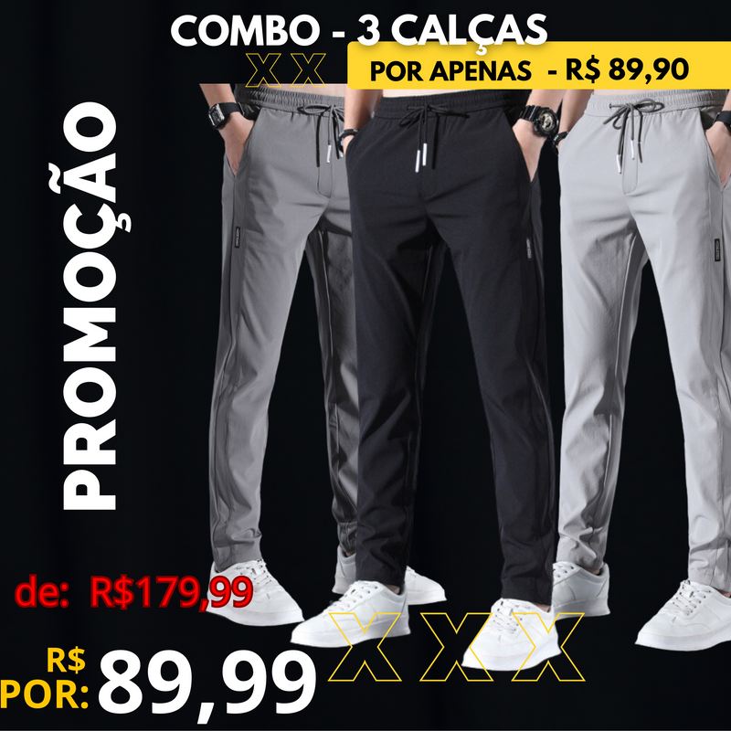 Calça Slim Premium - Leve 3 Por R$89,90