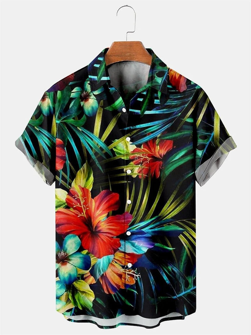 Camisa Güthier Poupein Floral®️